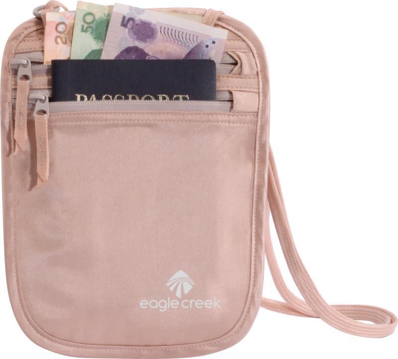 Silk Undercover Neck Wallet - Rose 3