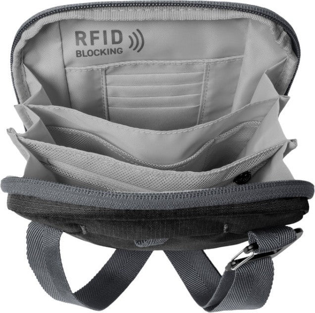 Stash RFID Crossbody Bag - black 1