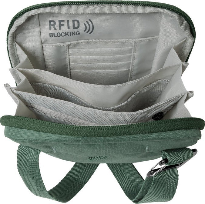 Stash RFID Crossbody Bag - grass green 1