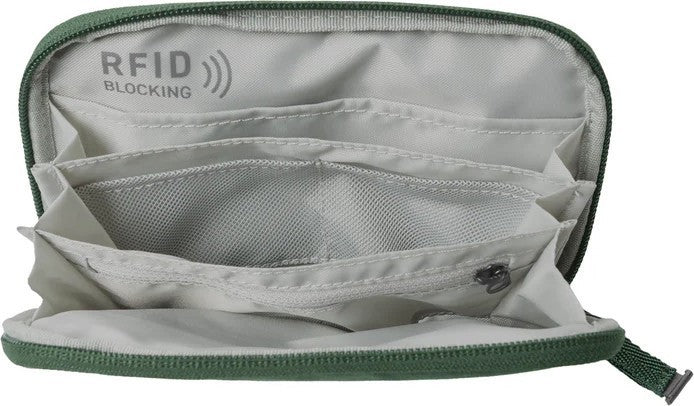 Stash RFID Passport Wallet - grass green 1
