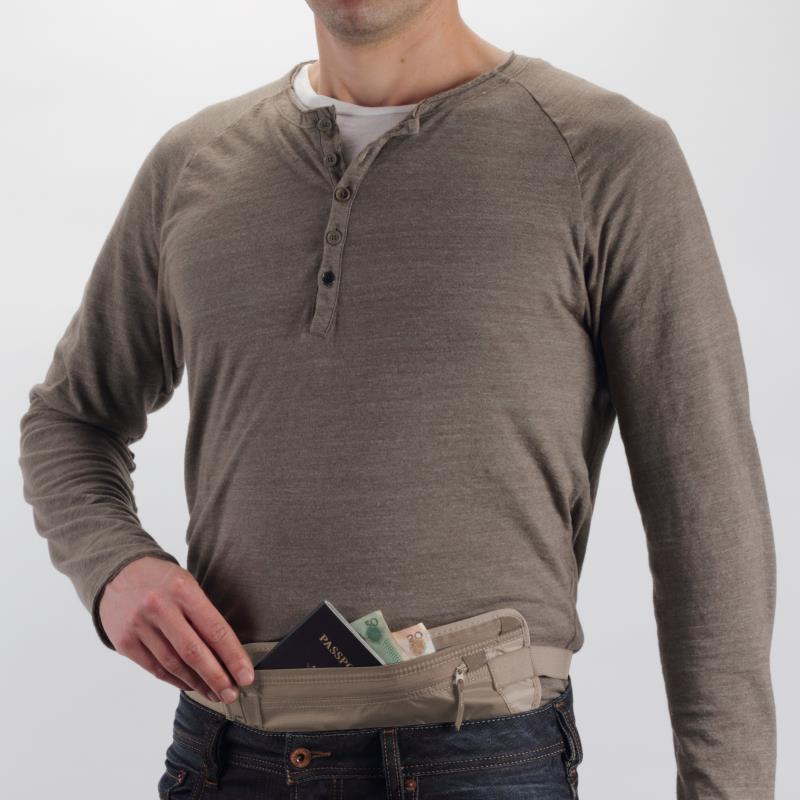 Undercover Money Belt Deluxe - khaki 1