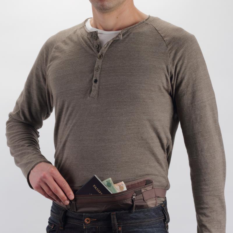 Undercover Money Belt Deluxe - mocha 1