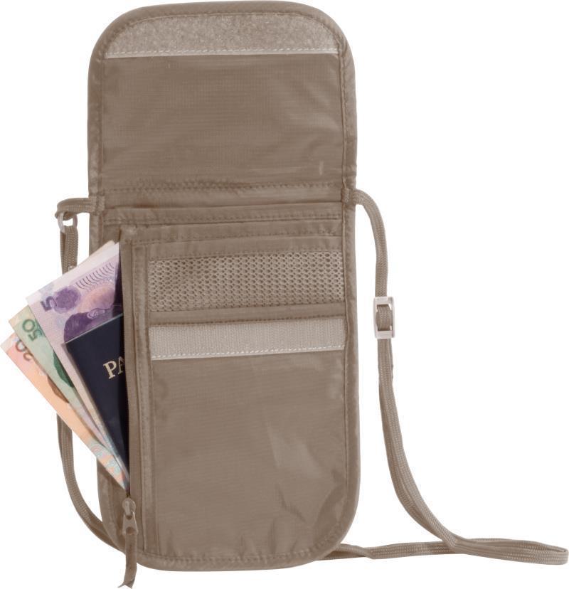 Undercover Neck Wallet Deluxe - Khaki 3