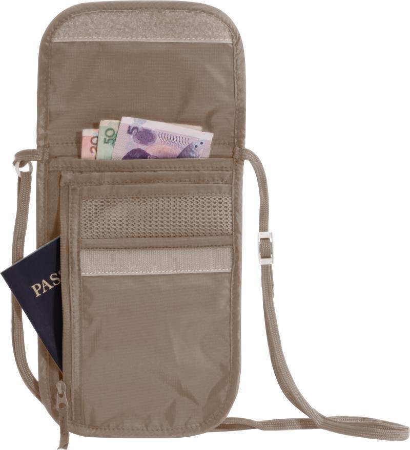 Undercover Neck Wallet Deluxe - Khaki 4