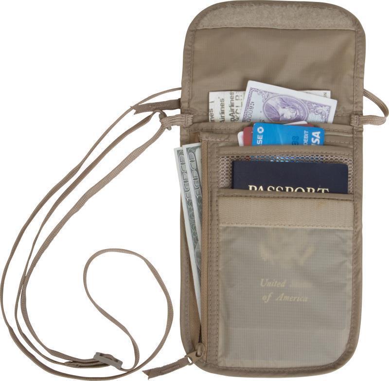 Undercover Neck Wallet Deluxe - Khaki 6