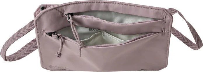 Undercover RFID Neck Wallet - orchid 1