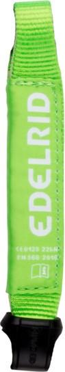 Nylon Quickdraw Sling Logo II 15/22mm x 15cm - neon green 1