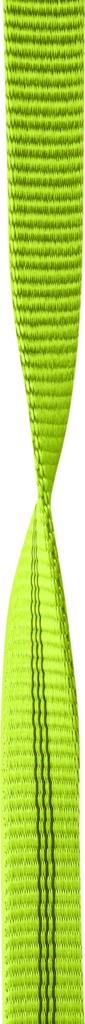 PES Webbing 16mm x 100m (Sold p/mtr) - neon green 1
