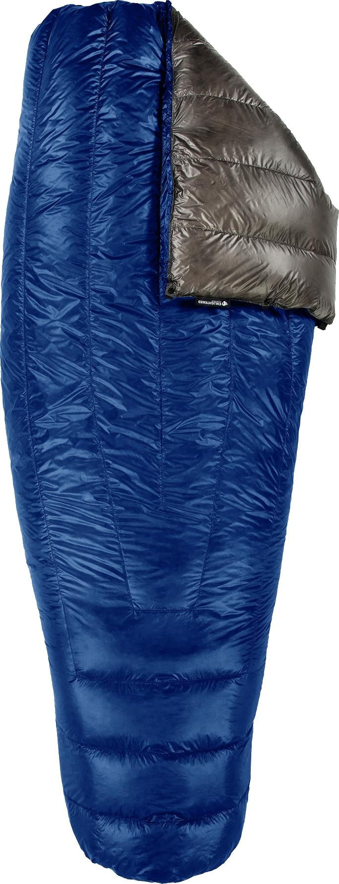 Enigma Quilt 850, -6C / 20F, Long Wide - navy / charcoal 1