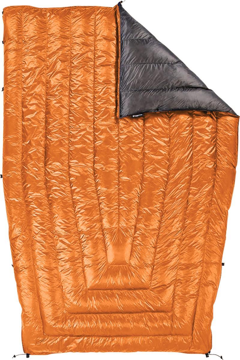 Revalation Sleeping Quilt 850, -17C / 0F, Reg / Wide - burnt orange / charcoal 1