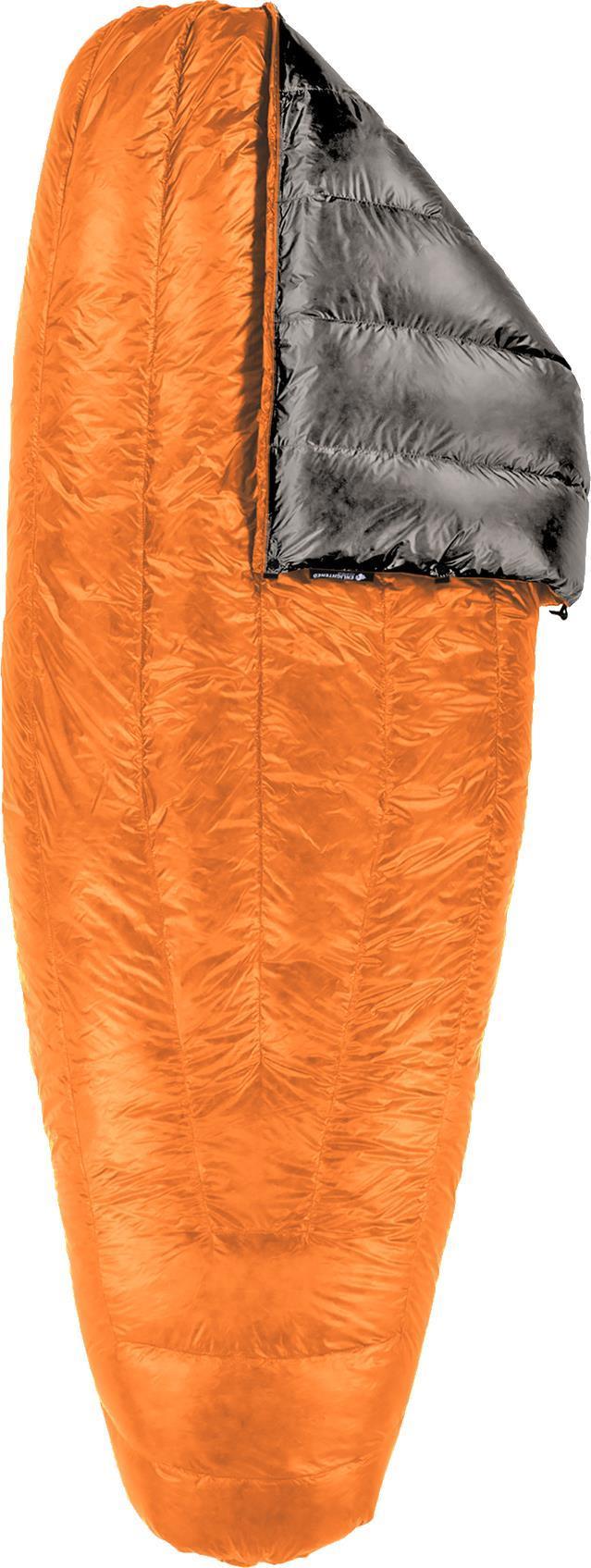 Revelation Sleeping Quilt 850, -12C / 10F, Reg - Burnt Orange / Charcoal 1
