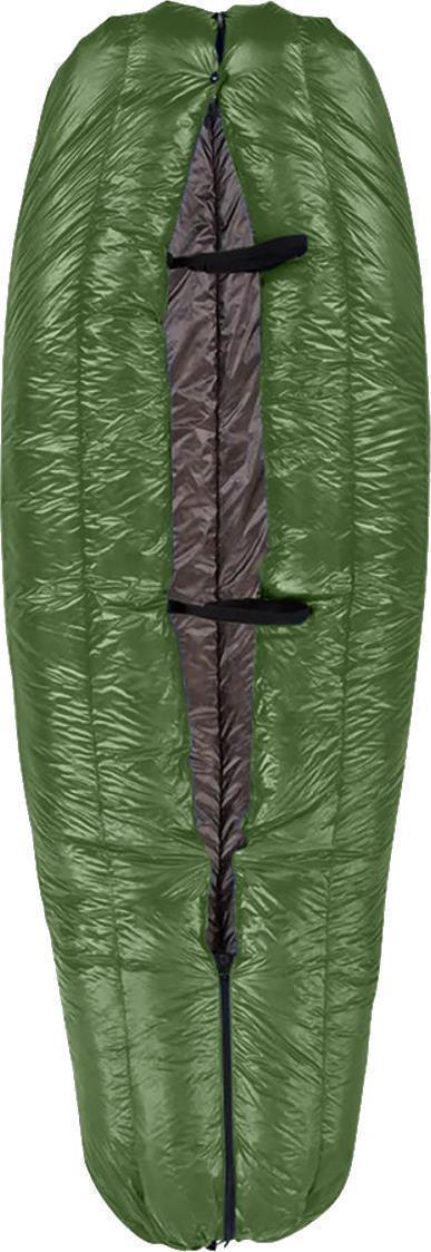 Revelation Sleeping Quilt 850, -6C / 20F, Reg Wide - Forest / Charcoal 2