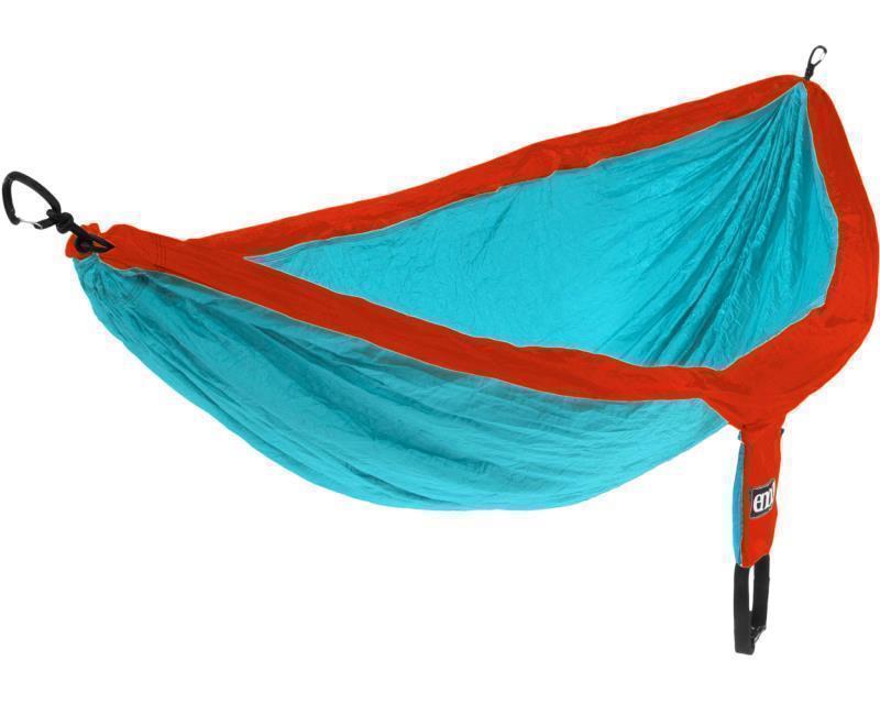 DoubleNest Hammock - Aqua / Red 1
