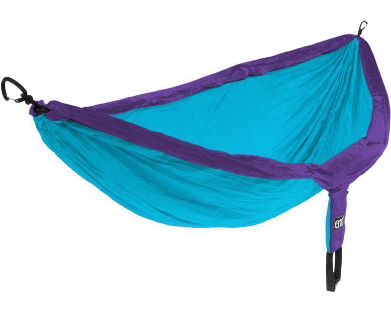 DoubleNest Hammock - Purple / Teal 1