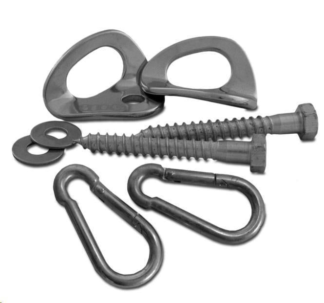 Hammock Hanging Kit - Silver 1