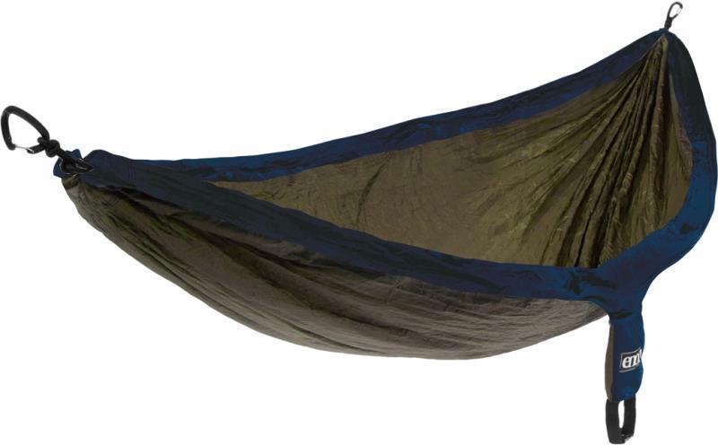 SingleNest Hammock - Navy / Olive 1