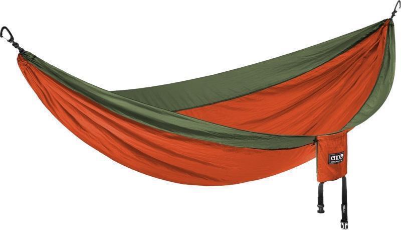 SingleNest Hammock - Orange / Olive 1