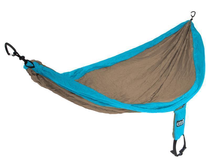 SingleNest Hammock - Teal / Khaki 1