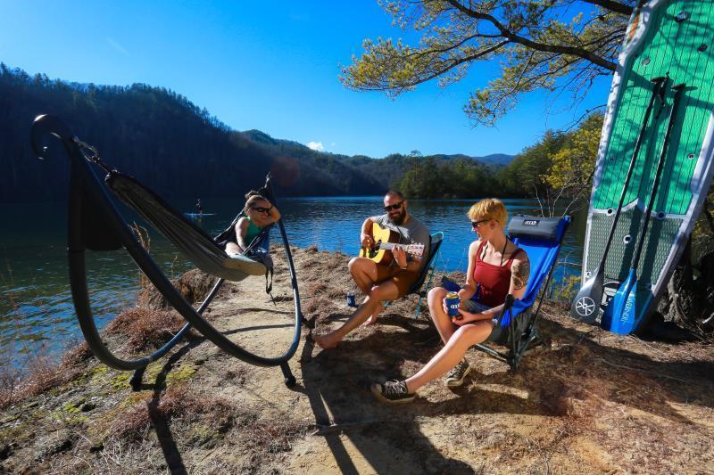 SoloPod Hammock Stand - Charcoal 4