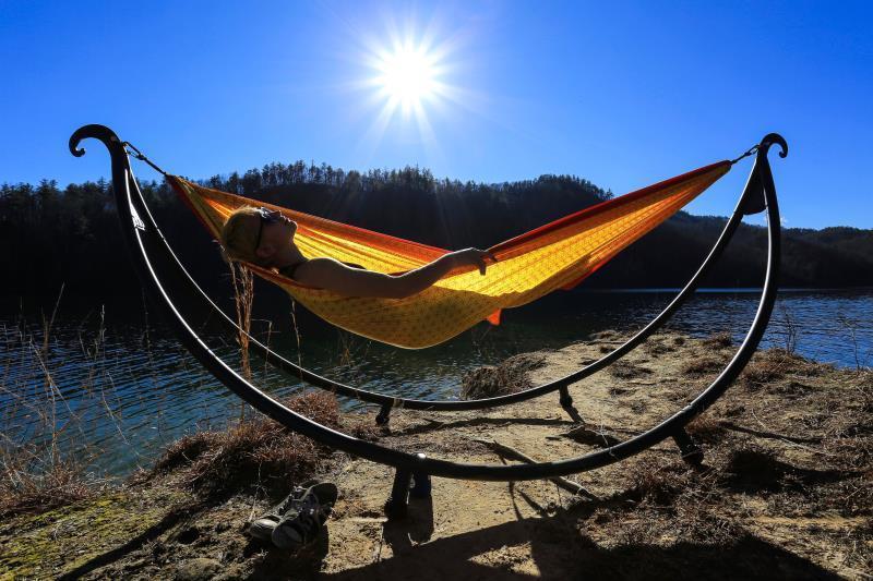 SoloPod Hammock Stand - Charcoal 5