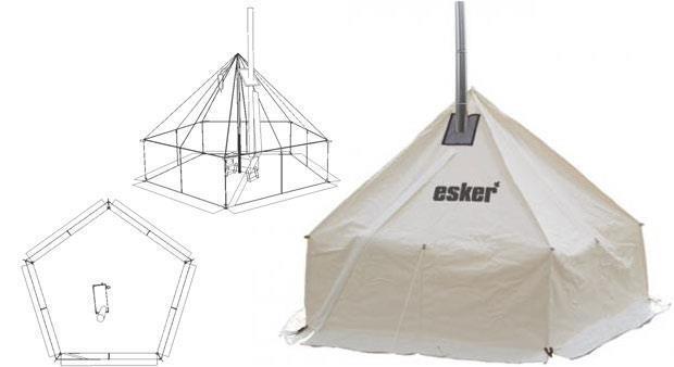 Arctic Fox Winter Tent - 10 x 10 - Not Applicable 1