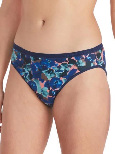 Give-N-Go Bikini Brief - Womens - Smoke Blue Koa 1