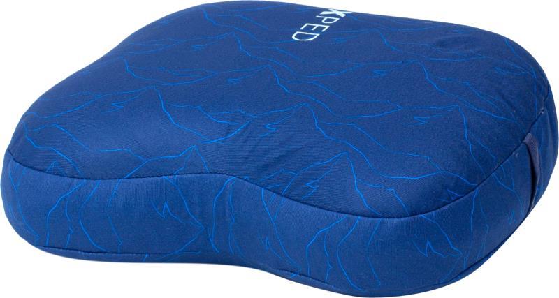 Down Pillow - blue mountain print 1