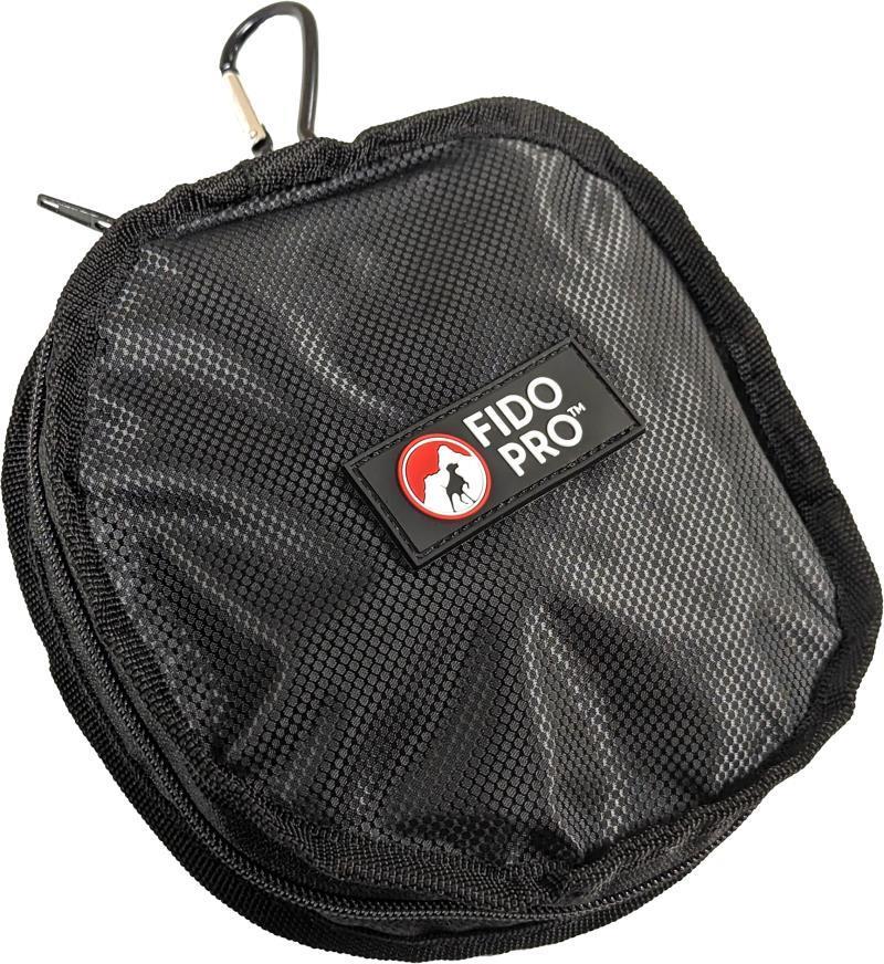 Double Bubble - Collapsible Double Dog Bowl - black 1