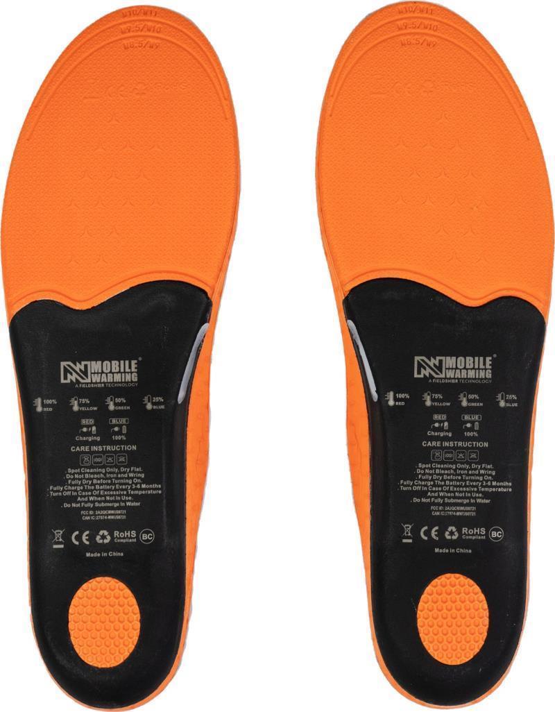 Premium BT Heated Insoles - Bluetooth - Black 2