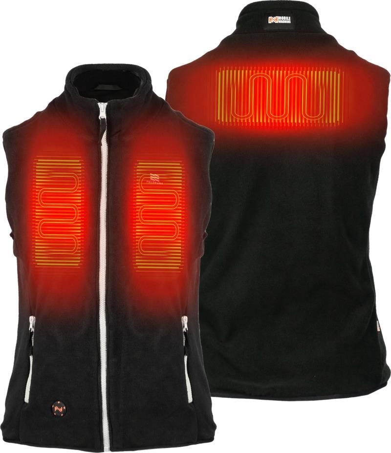 Trek Heated Vest - Womens - Black 6