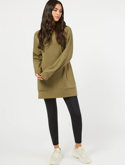 Adamello Long Hoodie - Womens - army 1