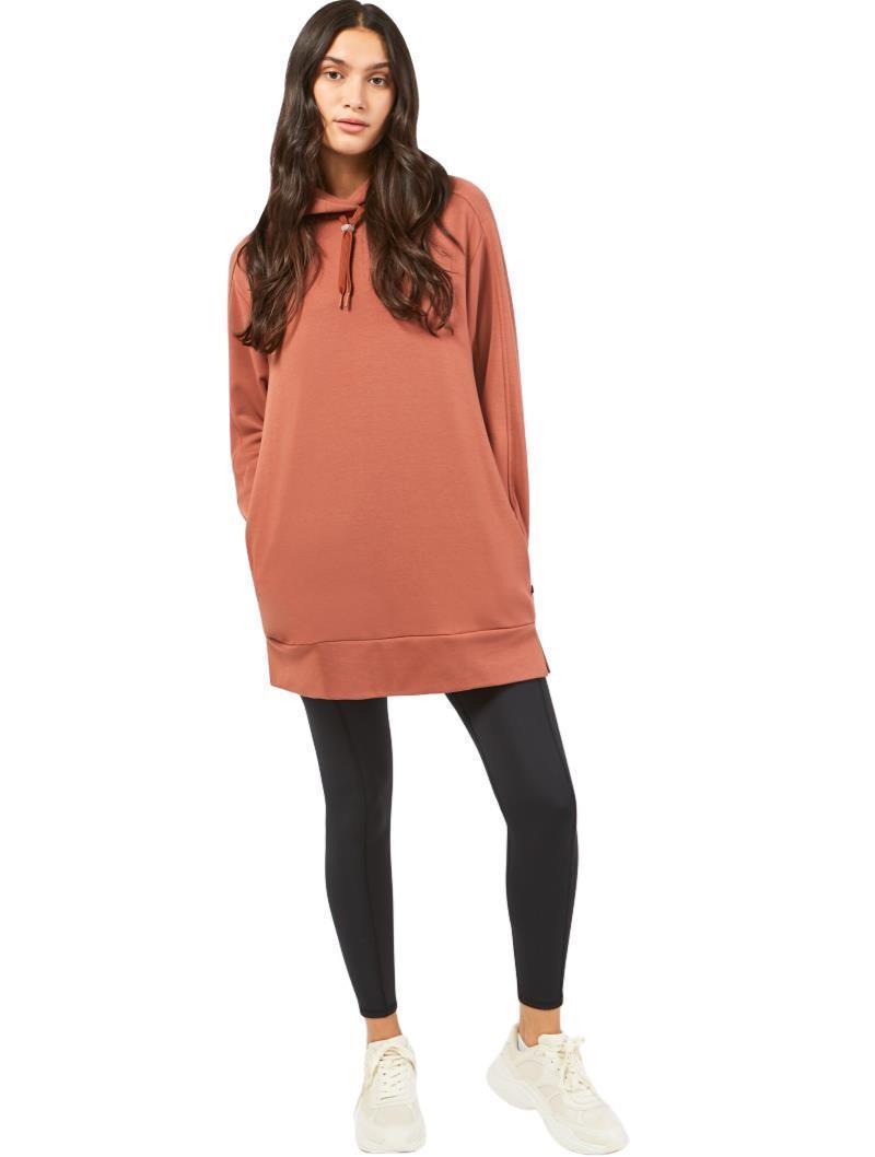Adamello Long Hoodie - Womens - cinnamon 1