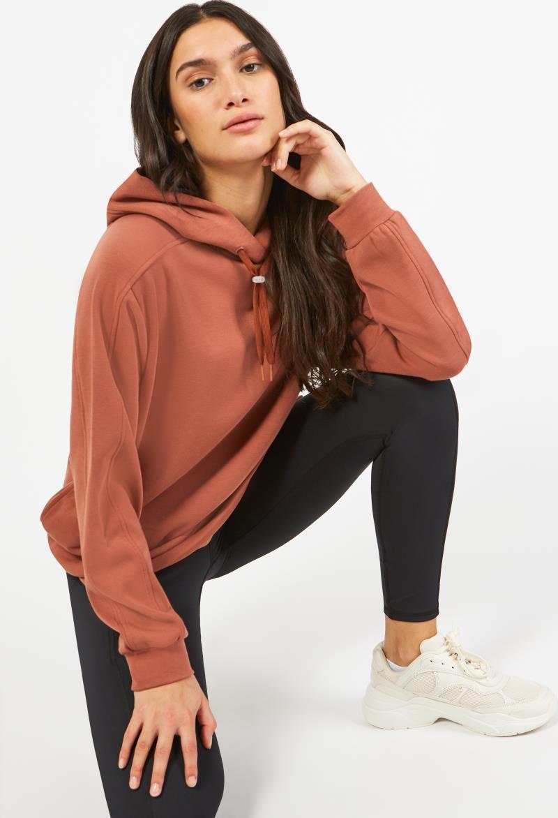 Adamello Long Hoodie - Womens - cinnamon 1