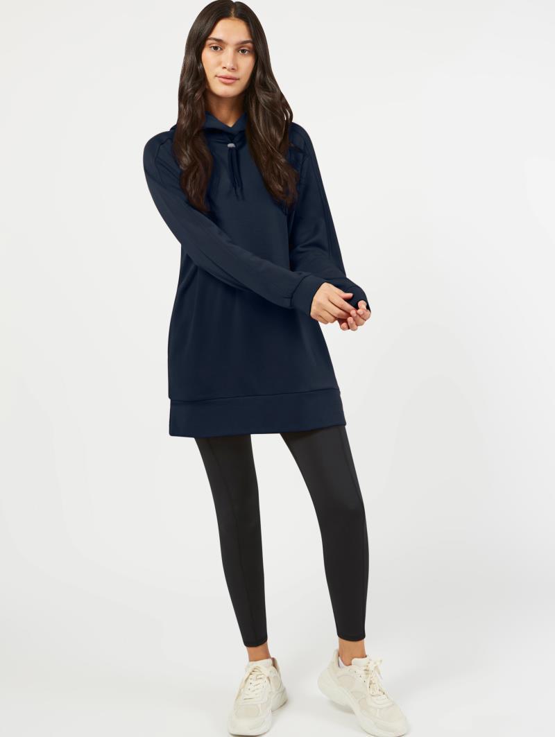 Adamello Long Hoodie - Womens - night 1