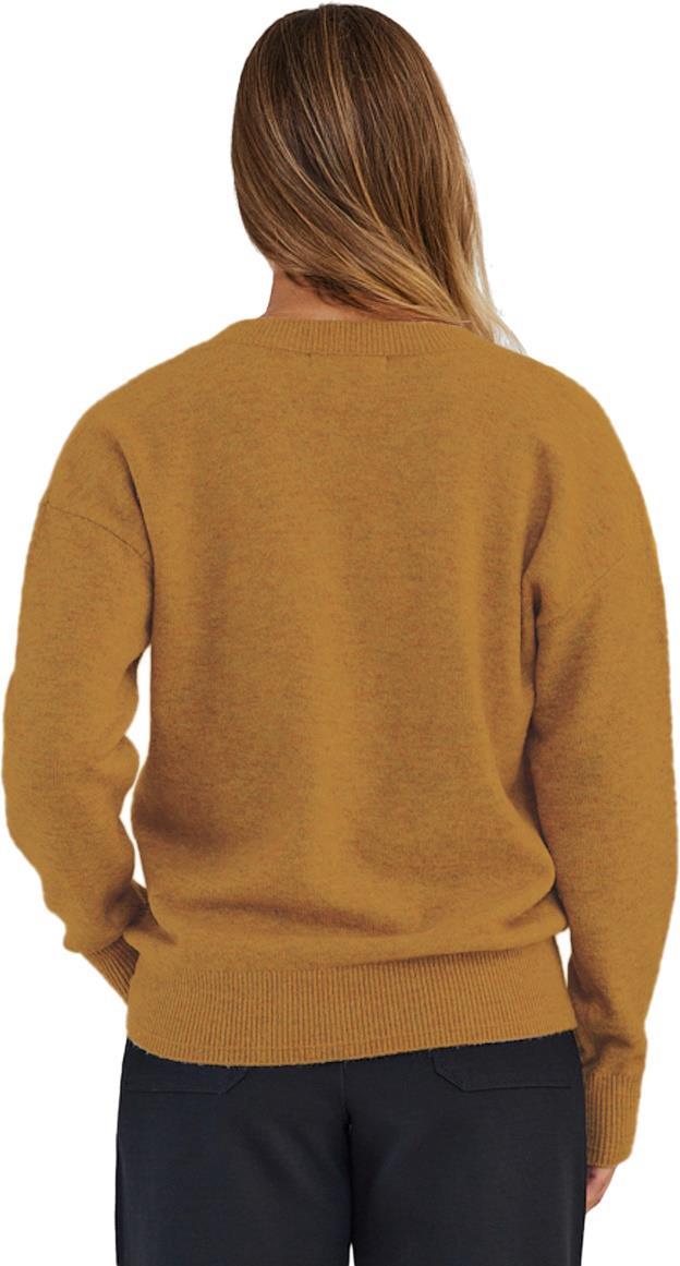 Aniak V-Neck Sweater - Womens - Dijon Heather 2