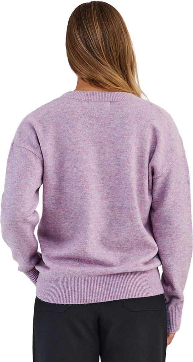Aniak V-Neck Sweater - Womens - Malva Heather 2