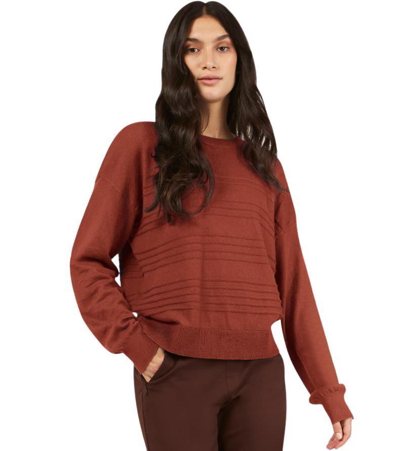 Assen Sweater - Womens - cinnamon 1