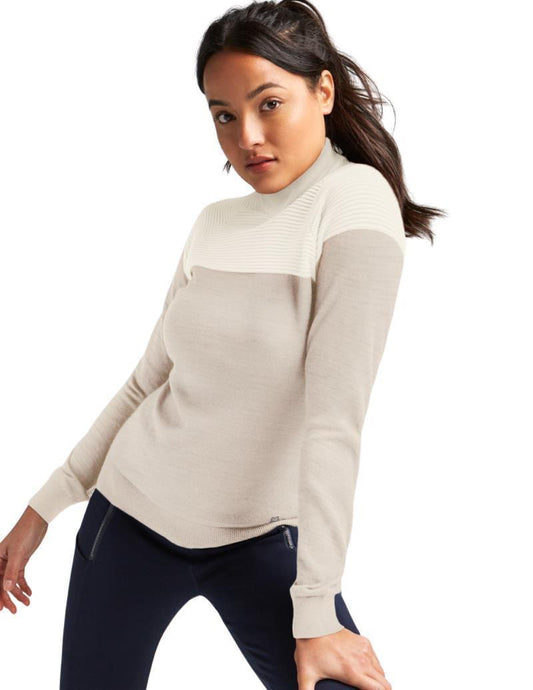 Bel-Air Sweater - Womens - Birch Heather / Chiffon 1