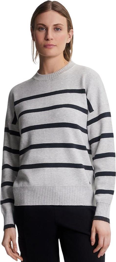 Berne Relaxed Top - Womens - grey heather / night combo 1
