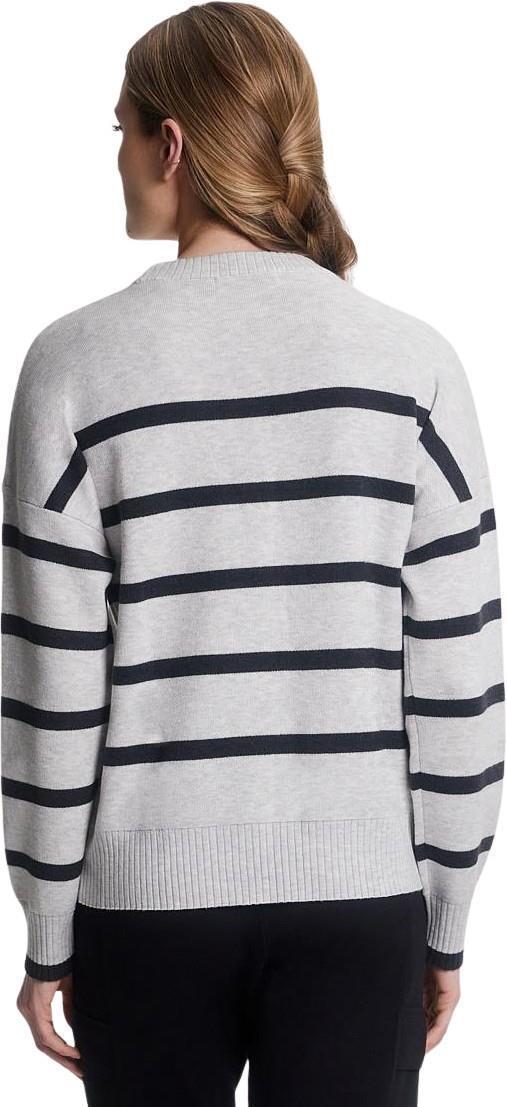 Berne Relaxed Top - Womens - grey heather / night combo 1