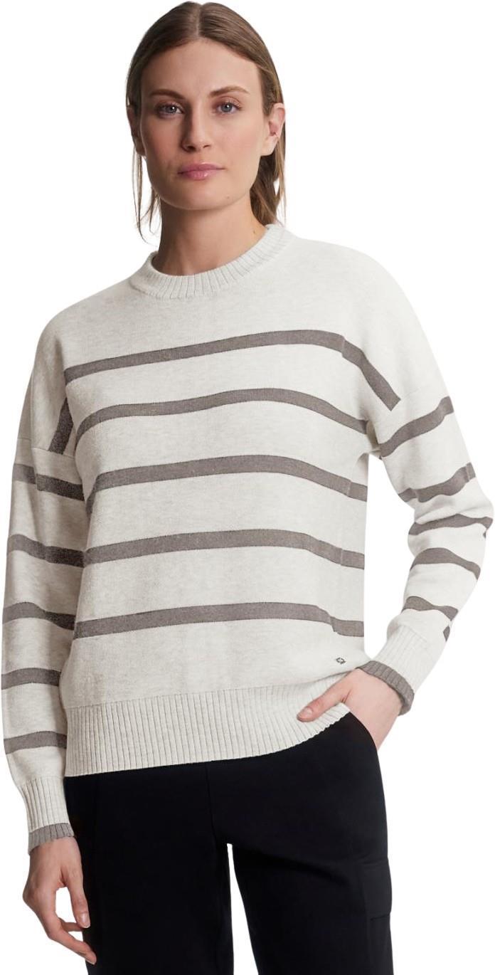 Berne Relaxed Top - Womens - mocha / pearl combo 1