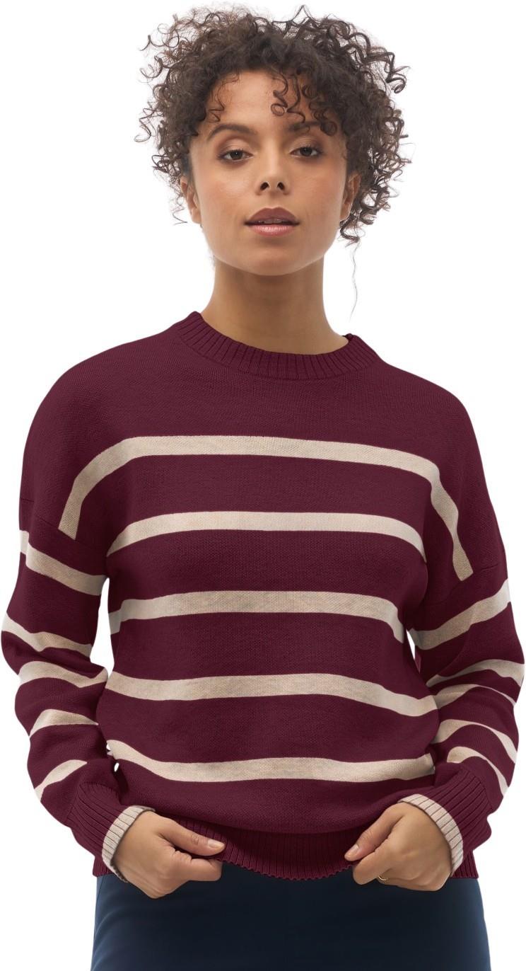 Berne Relaxed Top - Womens - twinberry / light mocha combo 1