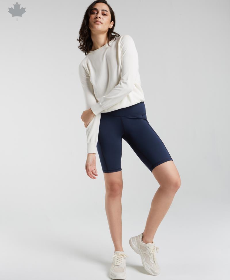 Bloomfield Bike Shorts, 10" Inseam - Womens - sail 1