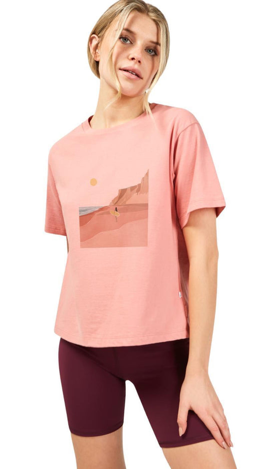 Boxy Tee - Womens - cameo 1