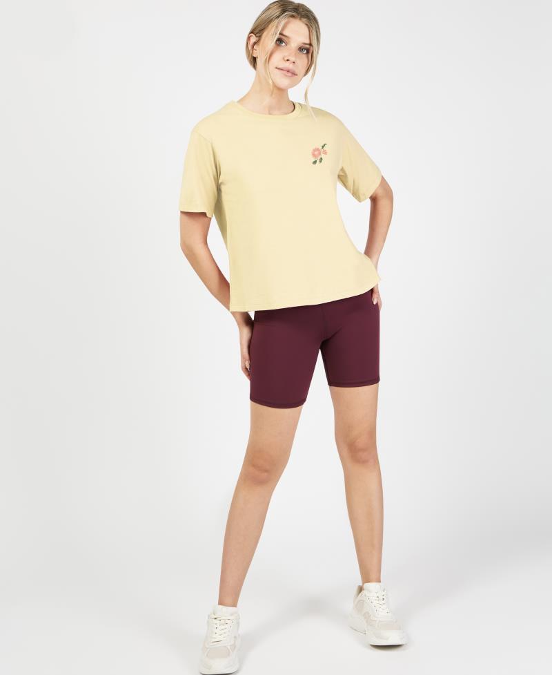 Boxy Tee - Womens - sherbet 1