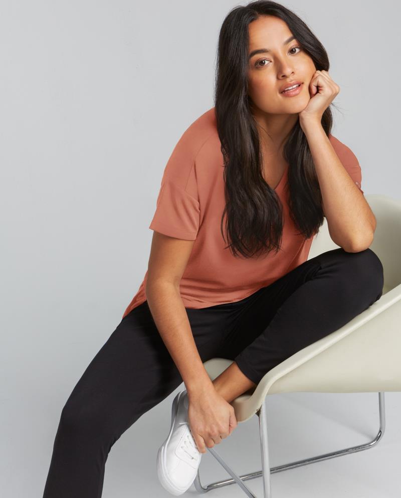 Camden Top - Womens - Rosewood 3