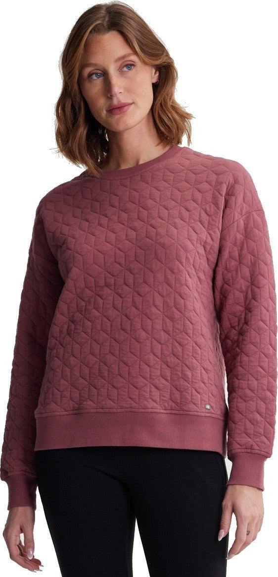 Chase 2.0 Quilted Sweater - Womens - licorice 1
