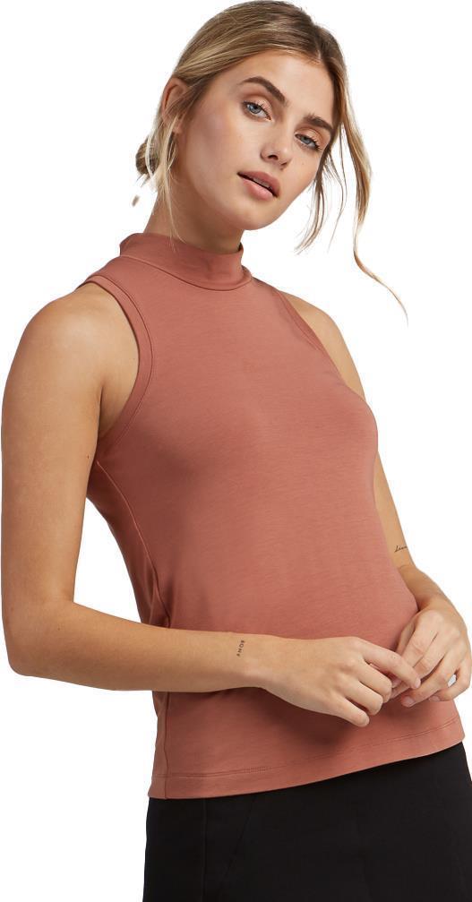 Chelsea Sleeveless Top - Womens - rosewood 1