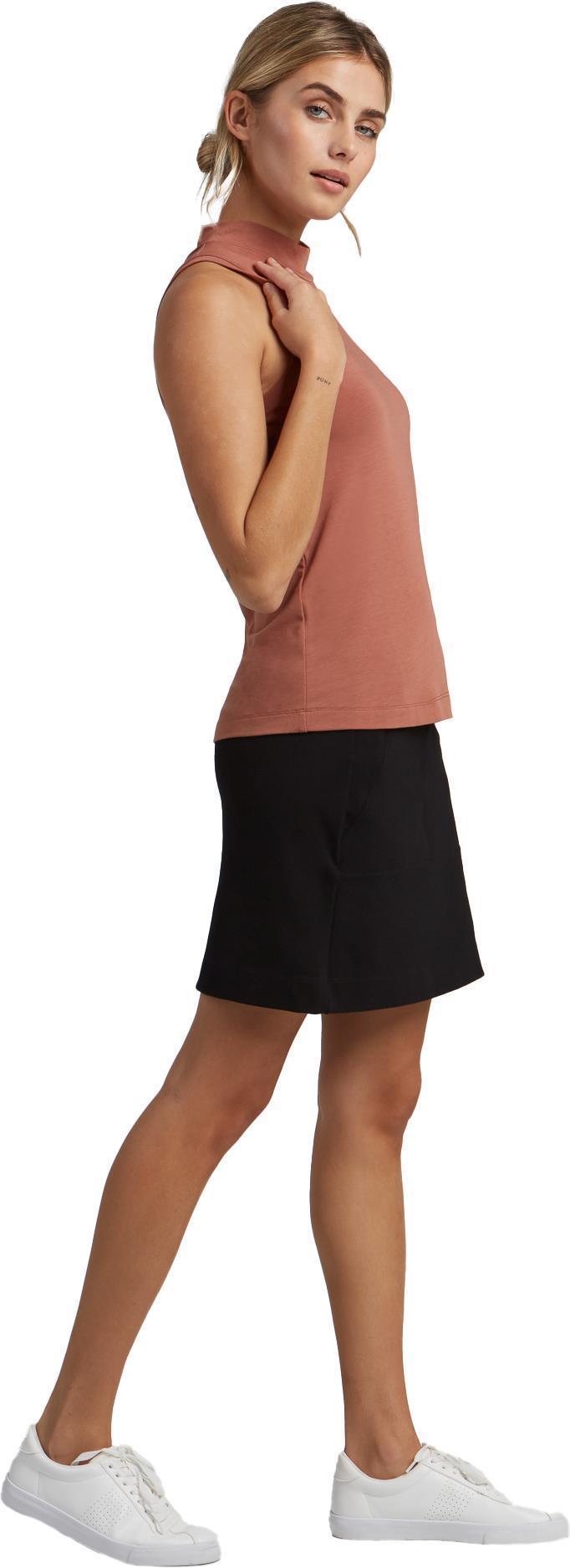 Chelsea Sleeveless Top - Womens - rosewood 1