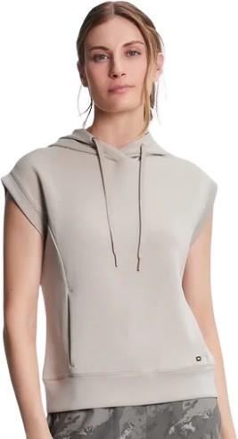 Donna Sleeveless Hoodie - Womens - mocha latte 1